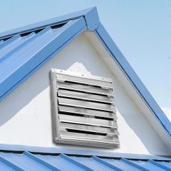 Industrial Exhaust Fan - 36 Inch Shutter Mount - 405W - Open Box