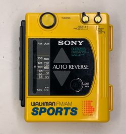 Sony Walkman Sports WM-F73 FM/AM Stereo Cassette Player