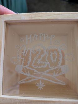 420 Glass Top Box