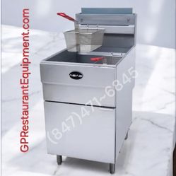 NEW 65lbs Deep Fryer Commercial Restaurant Deep Fat Fryer Natural Gas or Liquid Propane 