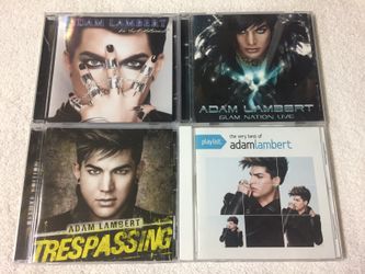ADAM LAMBERT CD LOT