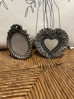 Vintage Pewter Pictures Frames