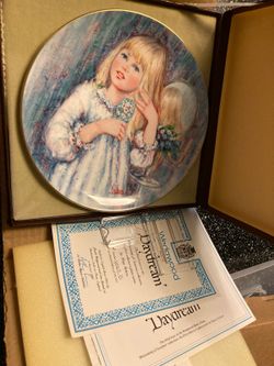 Antique Plates with Certification