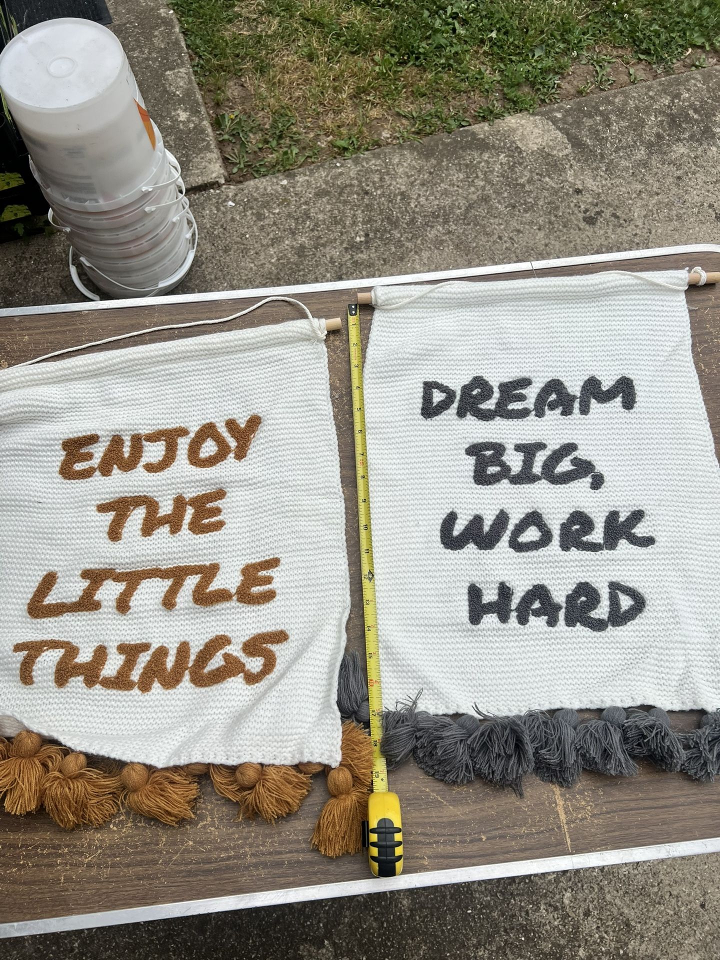 Wall Hanging Sold Separate Positive Phrases
