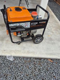 Pompa De Agua Generac St20k "2"/158gpm Usado Trabajando Muy Bien