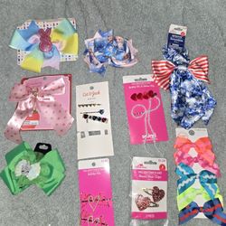 Assorted Bows and Hair Accessories