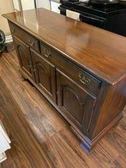 Free buffet cabinet 50 long. 20 wide and 33 tall