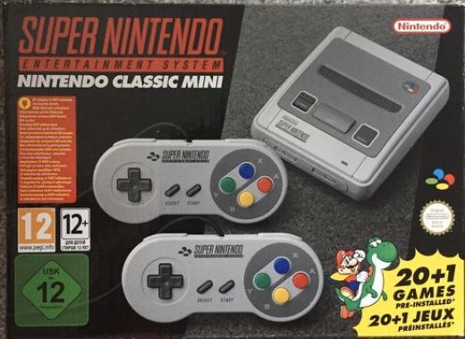 Super Nintendo classic mini European version