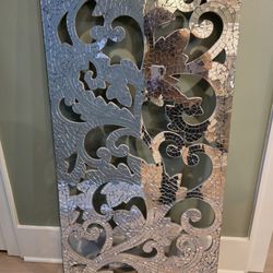 Mirrored Mosaic Wall Art Panel – Statement Decor