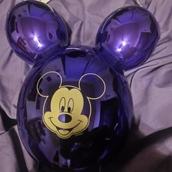 Disney 100th Anniversary Purple Popcorn Container