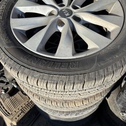 2016 17 Inch Kia Optima Wheels And Tires 
