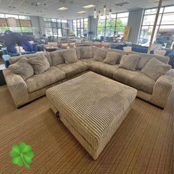 Ashley Oversized Fog Sectionals Sofas Couchs Finance and Delivery Available 