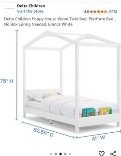 Kids twin bed frame