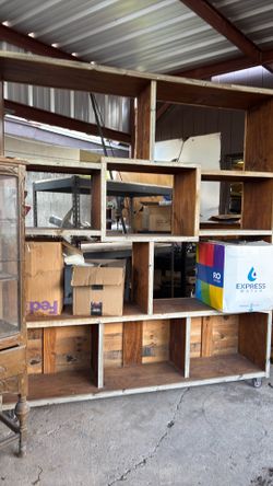 Wood cabinets for lot of use