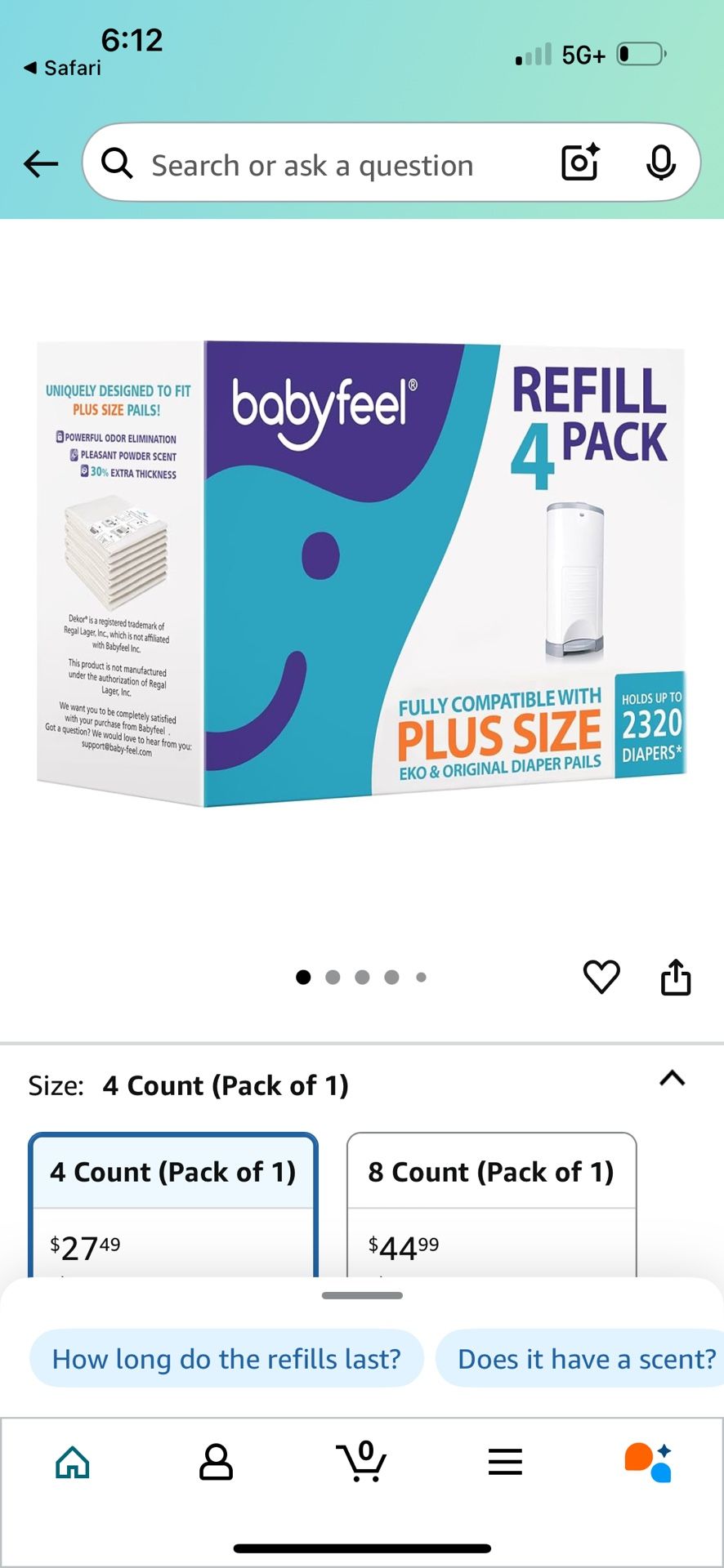 Dekor Pail Bags