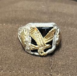 Eagle men’s ring 10k