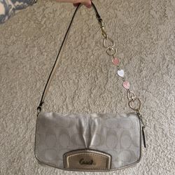 Coach Wristlet/shoulder Bag