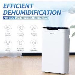 AIRPLUS 30 Pints 1,500 Sq. Ft Dehumidifier For Basement, Powerful Dehumidifier For Home With Drain Hose (AP2011N) Fine #1170