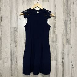 Navy Blue Dress 