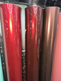 Red vinyl wrap rolls 5x60