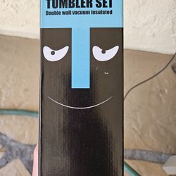 Tumbler: Never Opened. Double Wall Vacuum. 304 Stainless Steel