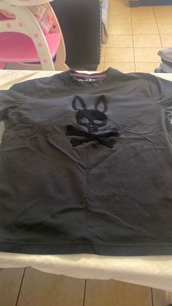 Camiseta negra  P sycho   Bunny  5