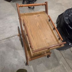 Wood cart