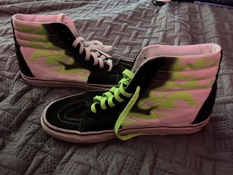 Vans SK8-Hi Camo High-Top Sneakers men size 9