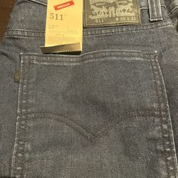 NEW Levi Mens Jeans 511 Slim Fit 