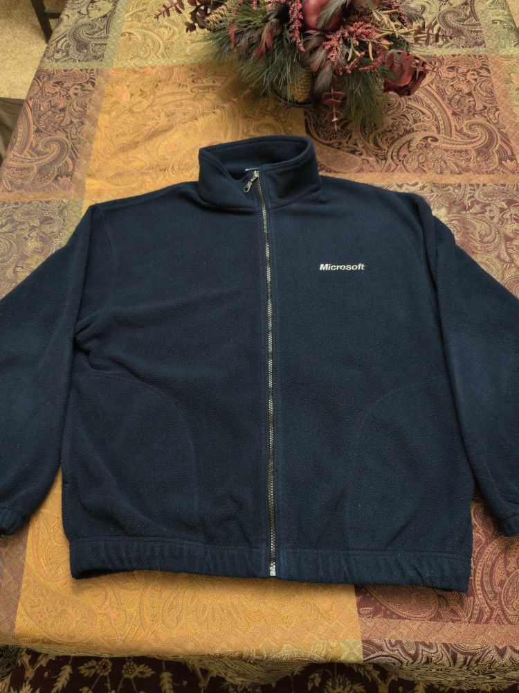 Make Offer - Microsoft Branded Fleece - Mens - Medium