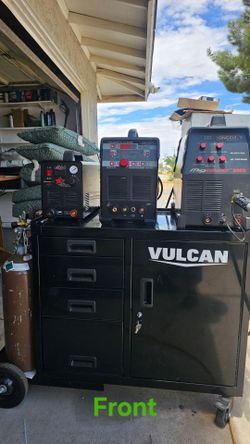 Complete Welding Shop Package – TIG, MIG, Plasma Cutter, Cart, Gas Cylinders & Accessories
Turnkey - Buy Today, Weld Today!