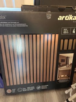 Wall panels (brand -artika ) 2 boxes