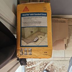 Gray Sanded Grout 25lb Sealed
