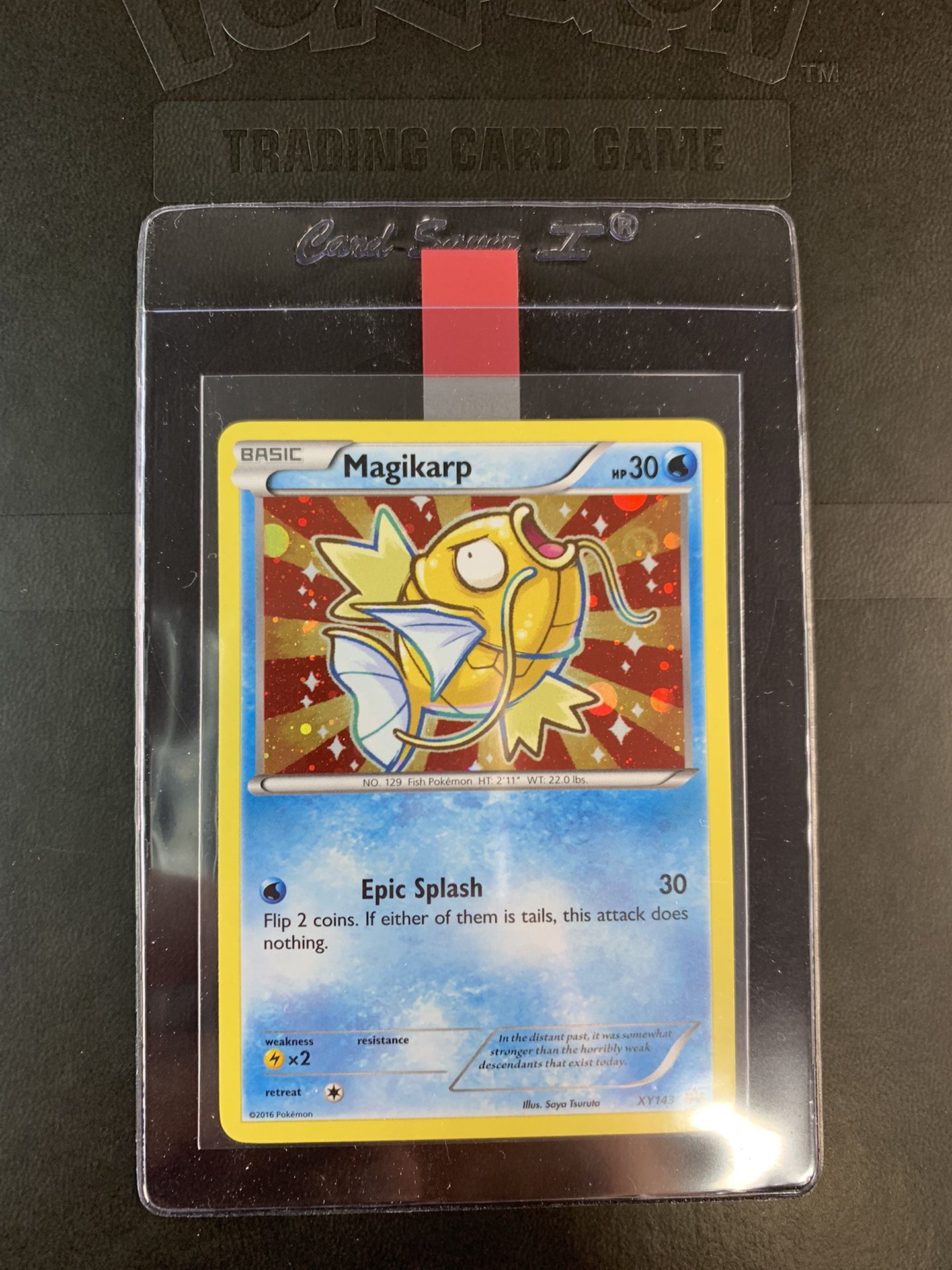 2016 Shiny Magikarp Pokémon Card