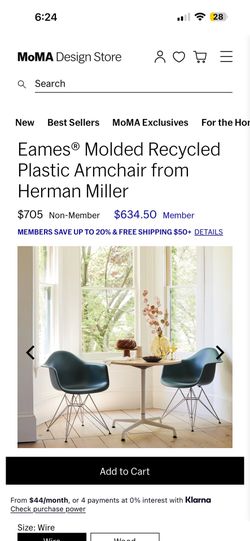 Herman Miller Eames Shell Chair