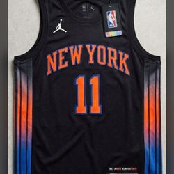 Jalen Brunson #11 New York Knicks City Edition Jersey - Size 50 (Large) - NWT