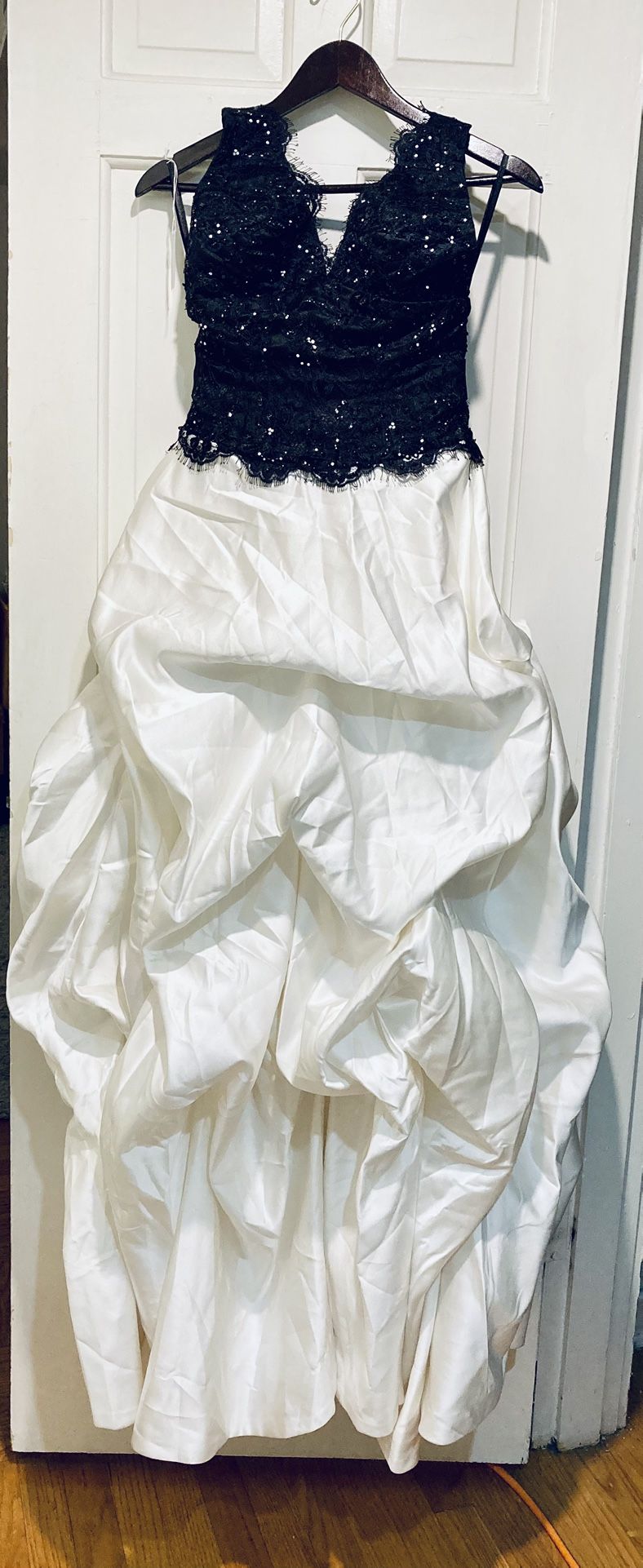 NEW Black and White Formal Dress