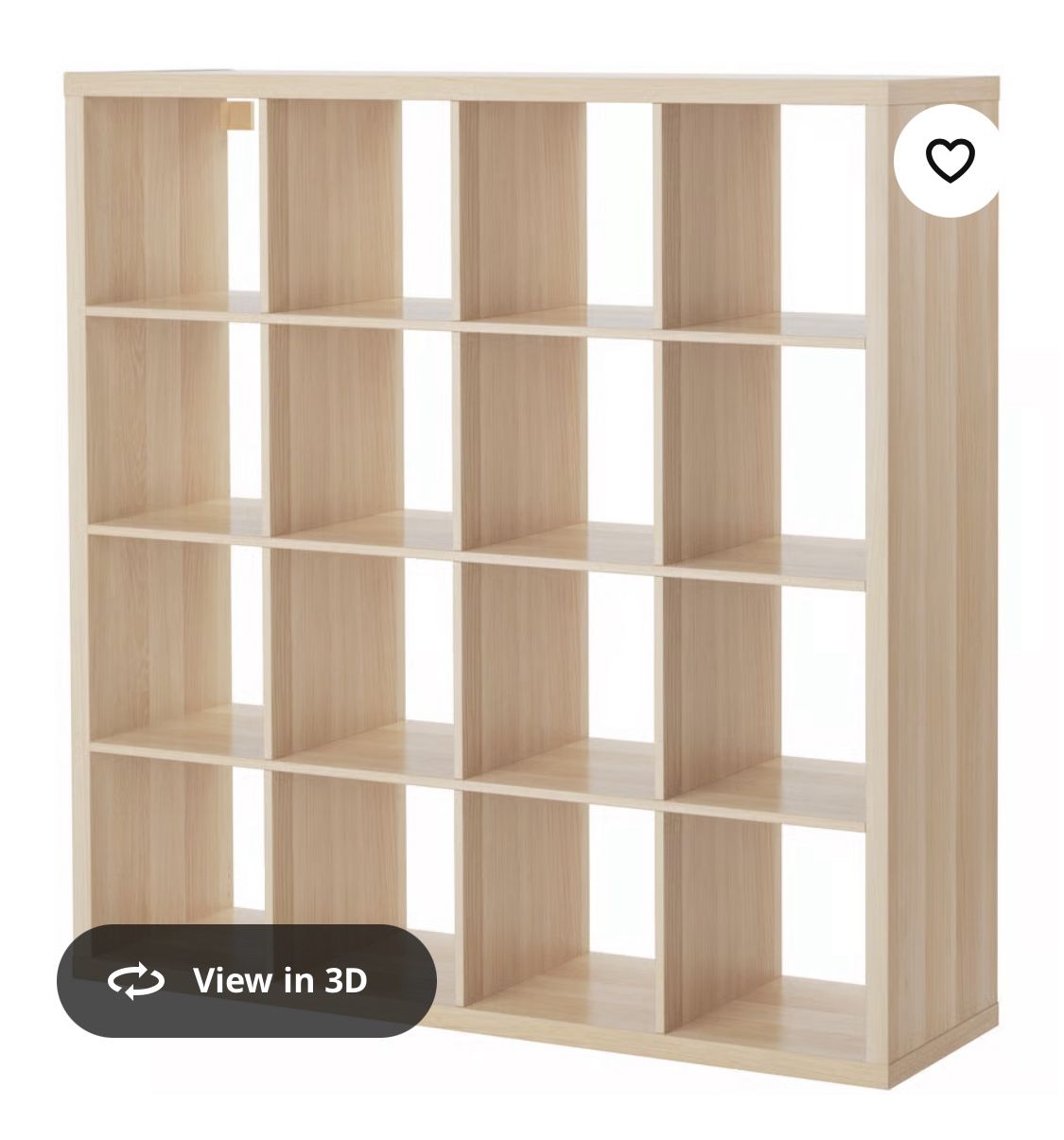 Ikea 4x4 Shelf