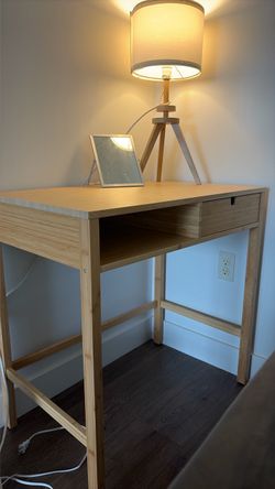 Bamboo Desk with Drawer