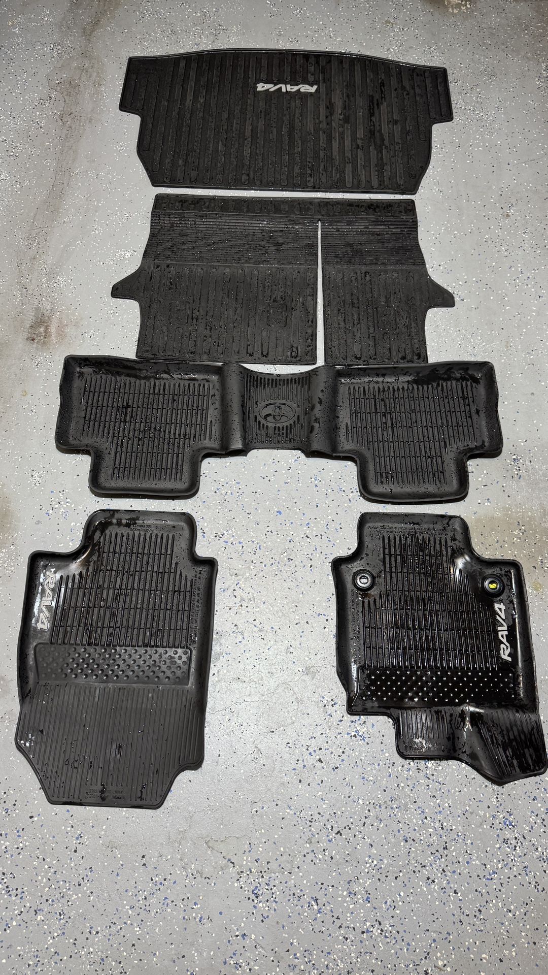 Toyota RAV4 All Weather Mats 2019-2025 Full Set