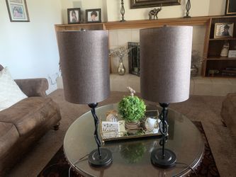 2 Table Lamps From Hobby Lobby 