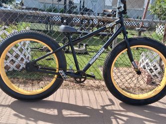 Monster tires adult bike