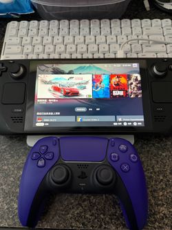 Steam deck 2TB with a PS5 controller