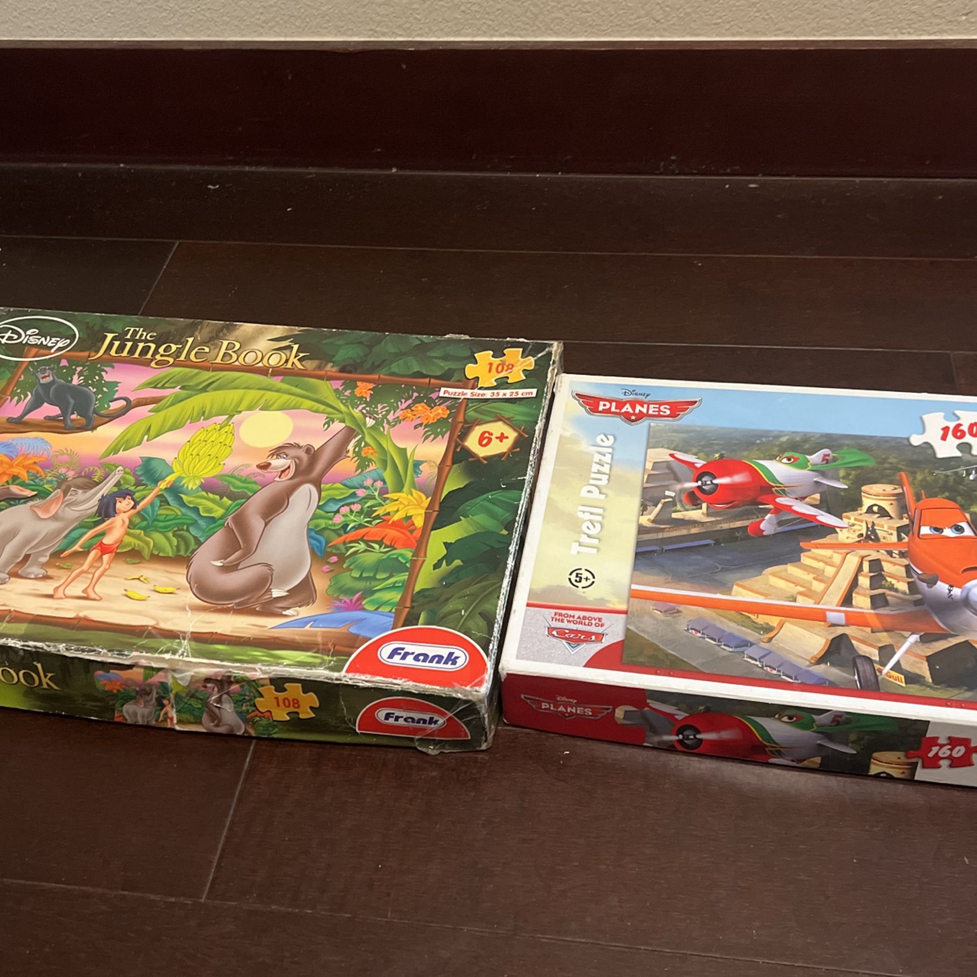 160 & 108 Pieces Puzzles