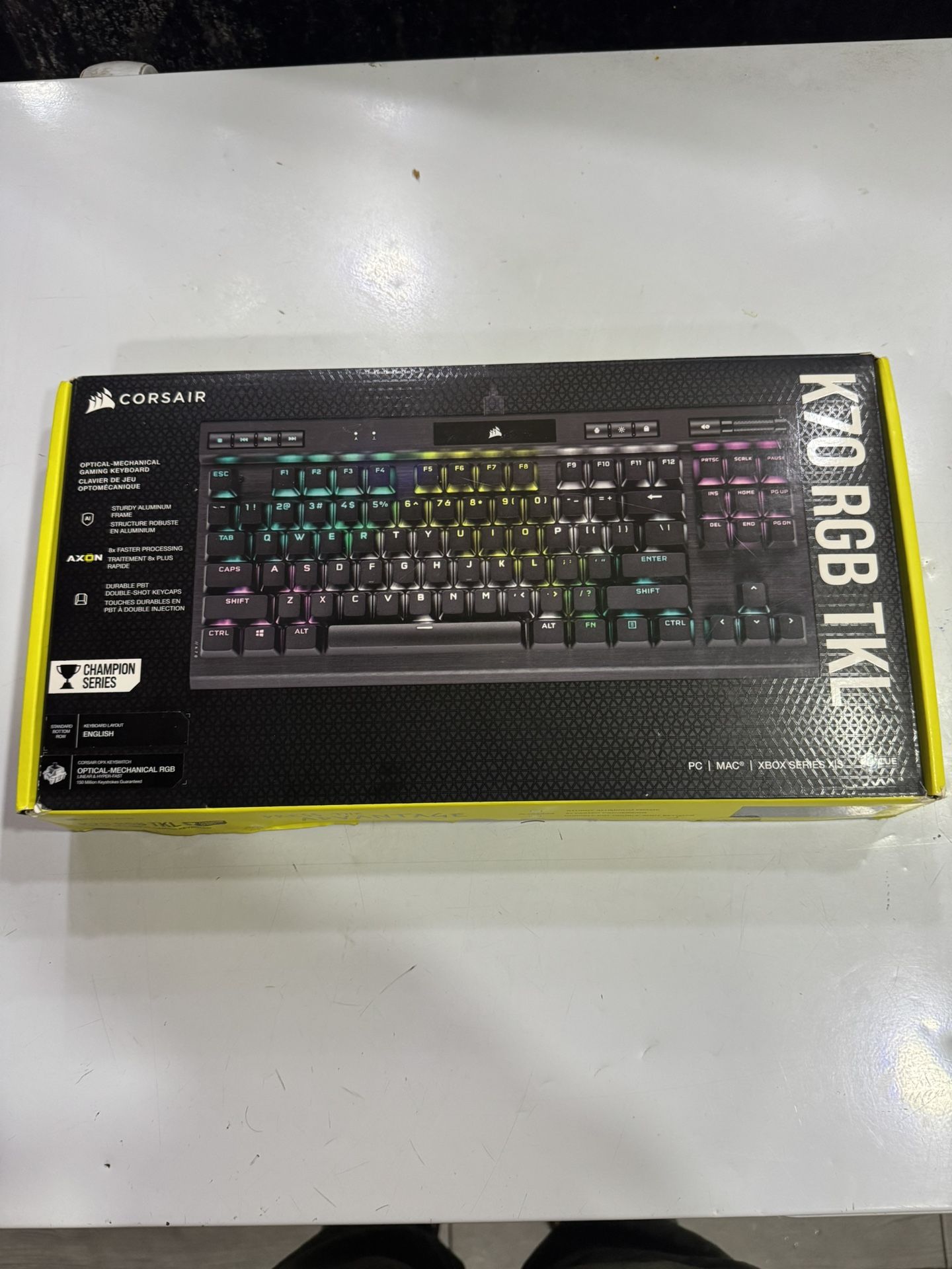 K70 RGB TKL Gaming Keyboard 