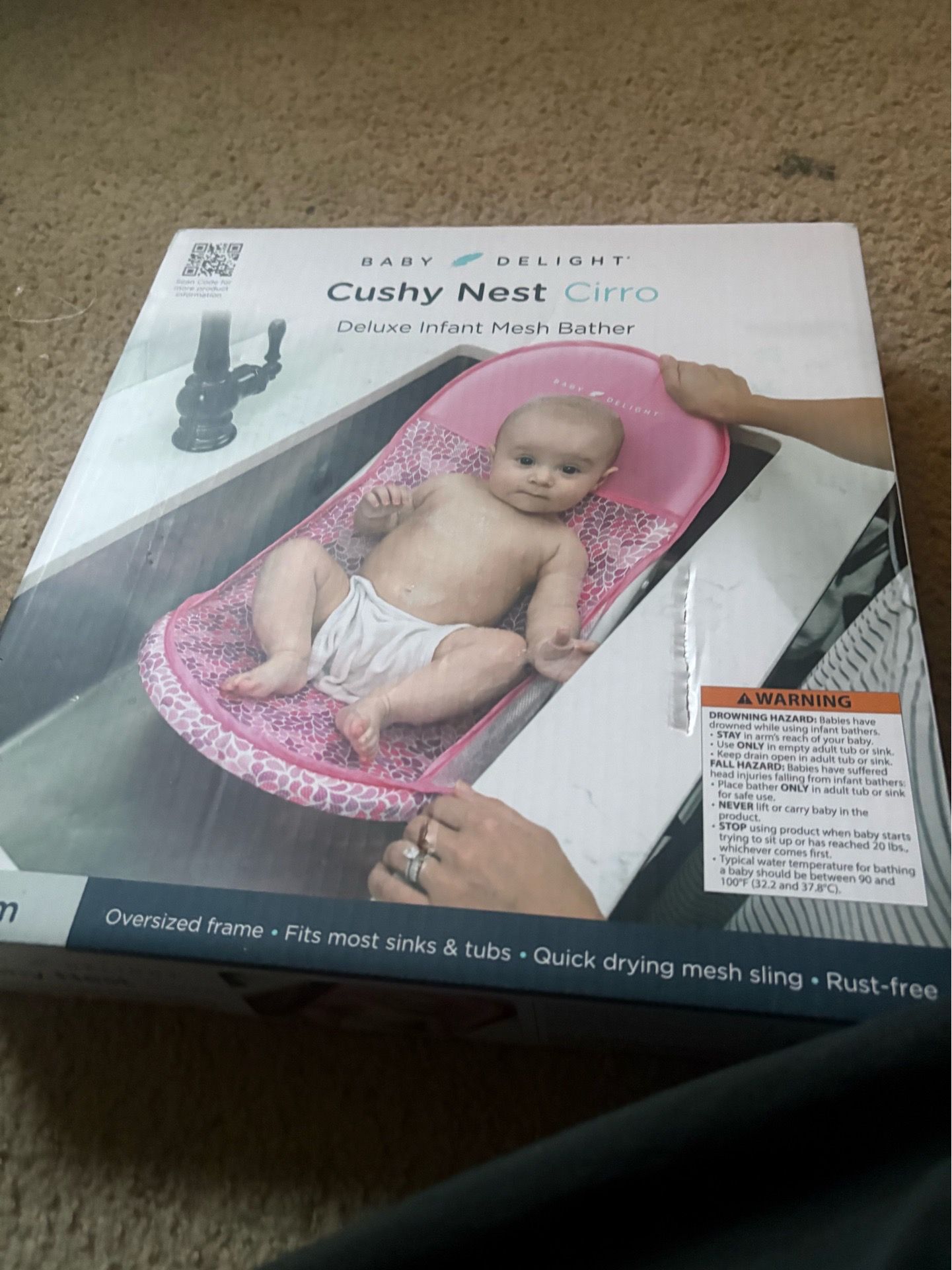 Baby mesh bather
