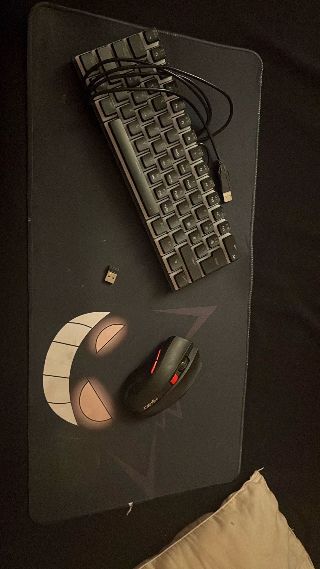 Keyboard And Mouse With Pad