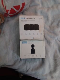 Blink Home Security System [ Outdoor 4 & Minipan-tilt]