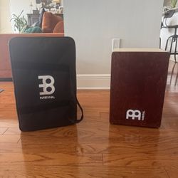 MEINL wooden cajon with case