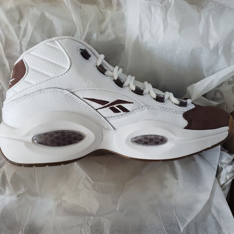 muy agradable Manual terremoto REEBOK QUESTION MID "MOCHA" for Sale in Temple, TX - OfferUp
